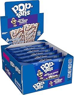 Kellogg's Pop-Tarts, Breakfast Toaster Pastries, Frosted Hot Fudge Sundae, 20.3oz (72 Count)
