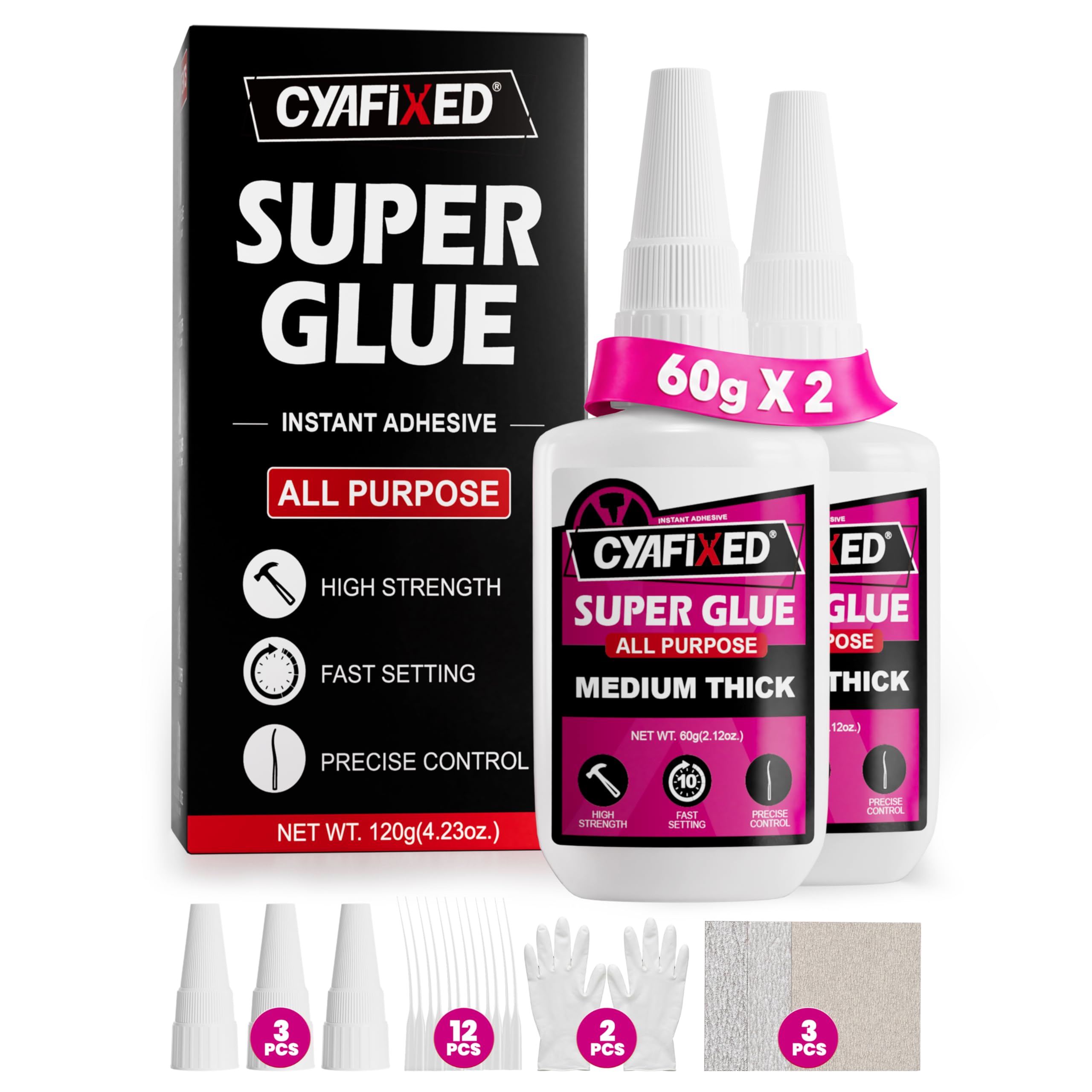 CYAFIXED Super Glue Kit