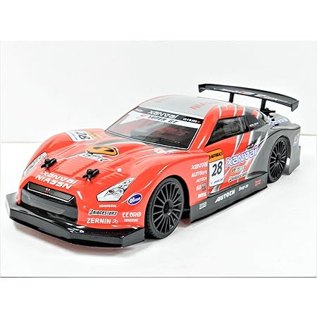 Amazon 塗装済み完成品フルセット 2 4ghz 1 14 ドリフトラジコン ｇｔｒ タイプ 黒赤 ラジコン ドローン 通販
