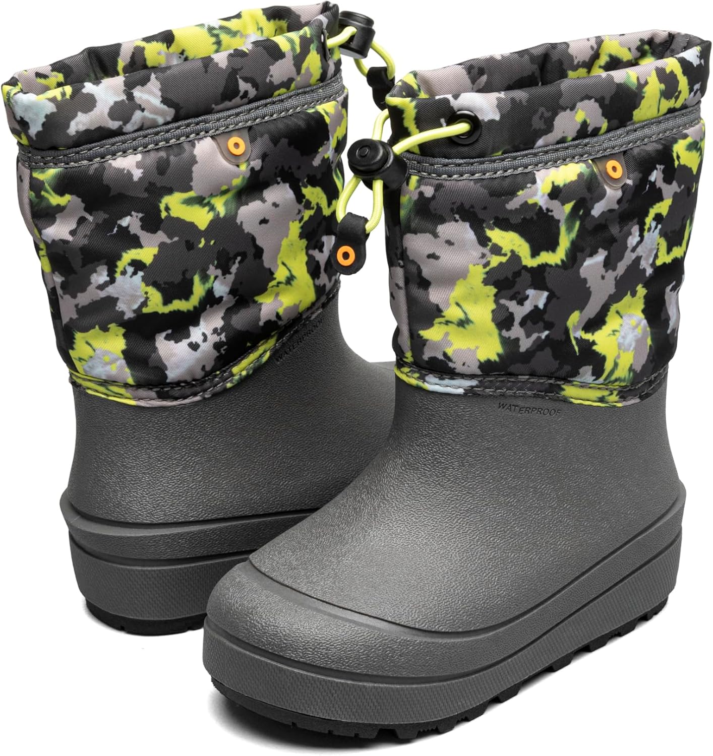 BOGS unisex-child Snow Shell Boots - Camo Texture (Toddler/Little Kid/Big Kid) - Image 9