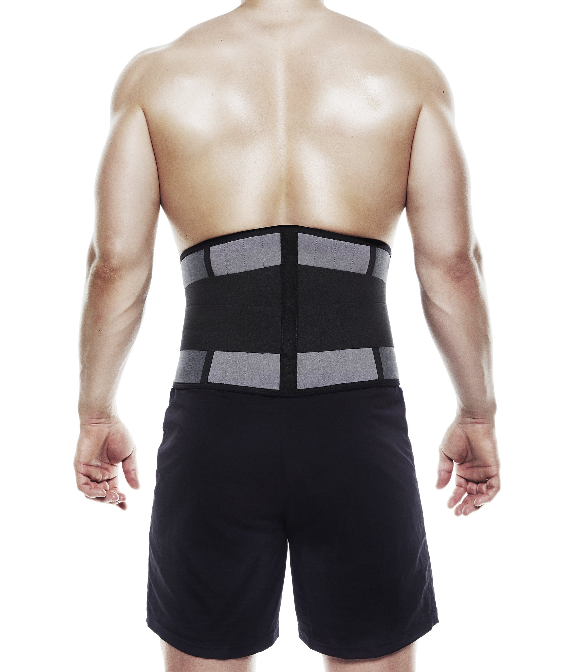 Rehband Stable - Vendaje de Deporte para Hombre, tamaño M, Color Gris
