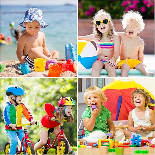 Miniatura 6 de ANLUKE Zapatos de agua para niños y niñas, calcetines de agua descalzos, secado rápido, playa, natación, deportes al aire libre, para niños pequeños