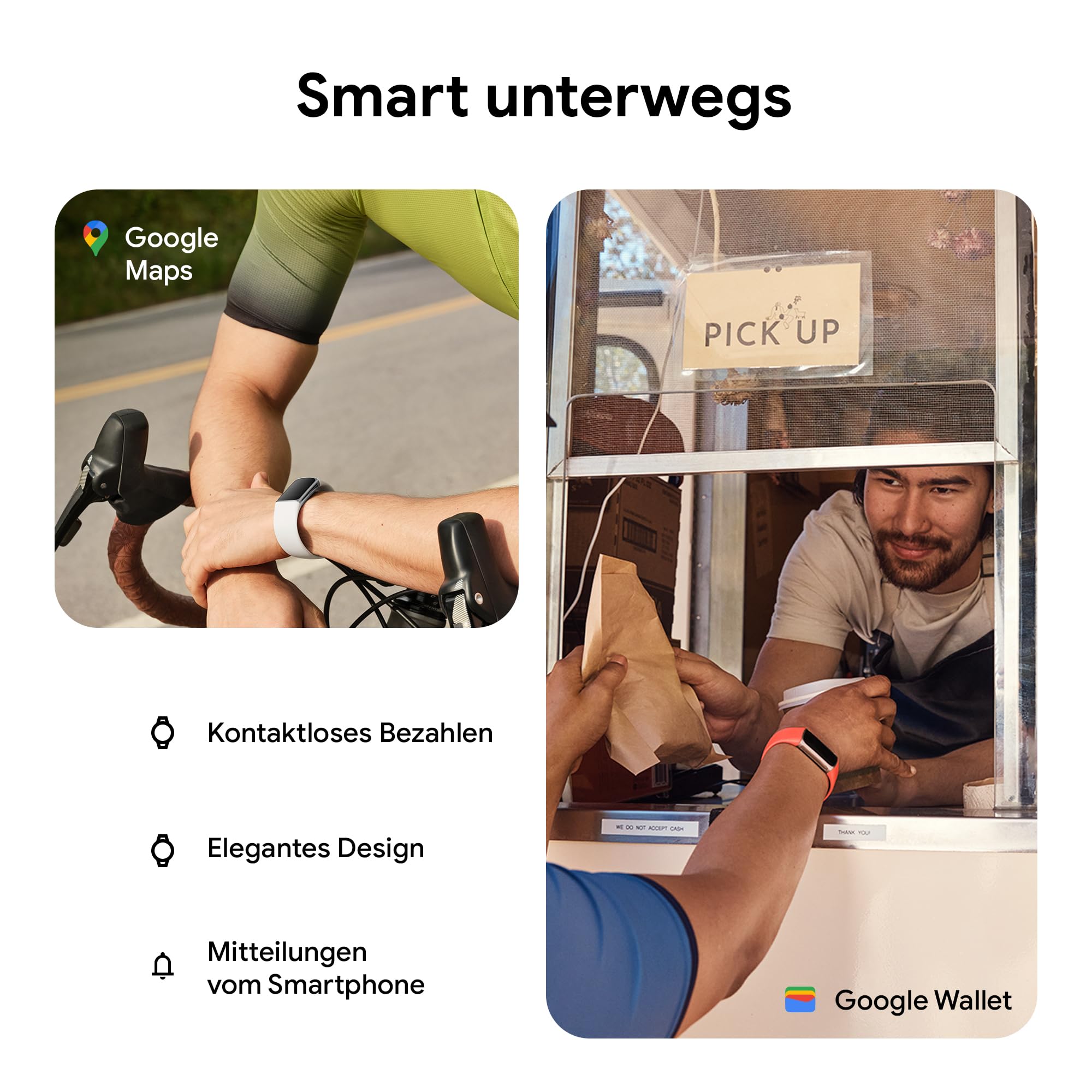 Google Fitbit Charge 6 Aktivitätstracker enthält ein 6 monatige Premium Mitgliedschaft, 7 Tage Akkulaufzeit, Google Wallet und Maps