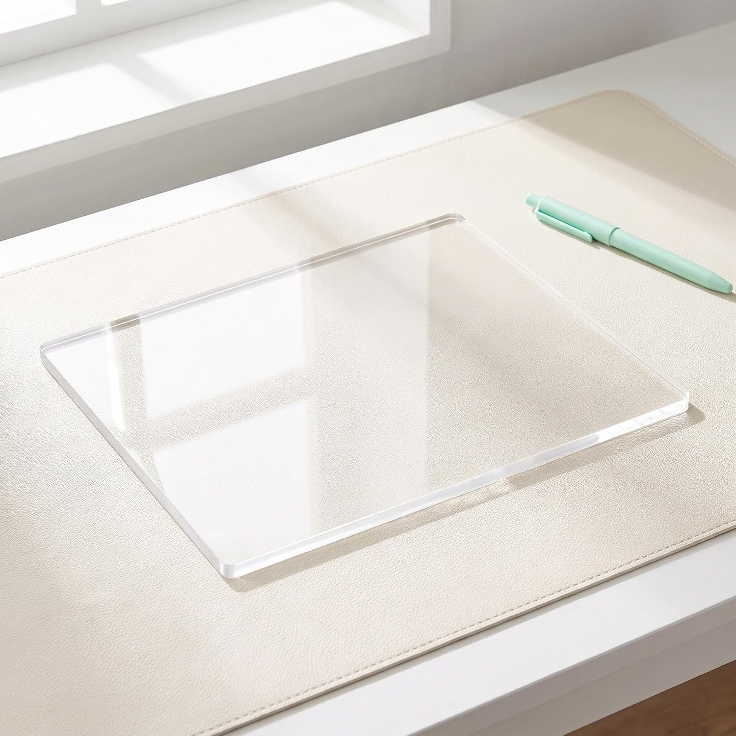 2pcs Reusable Gel Plate for Printmaking, Smooth Ink Application