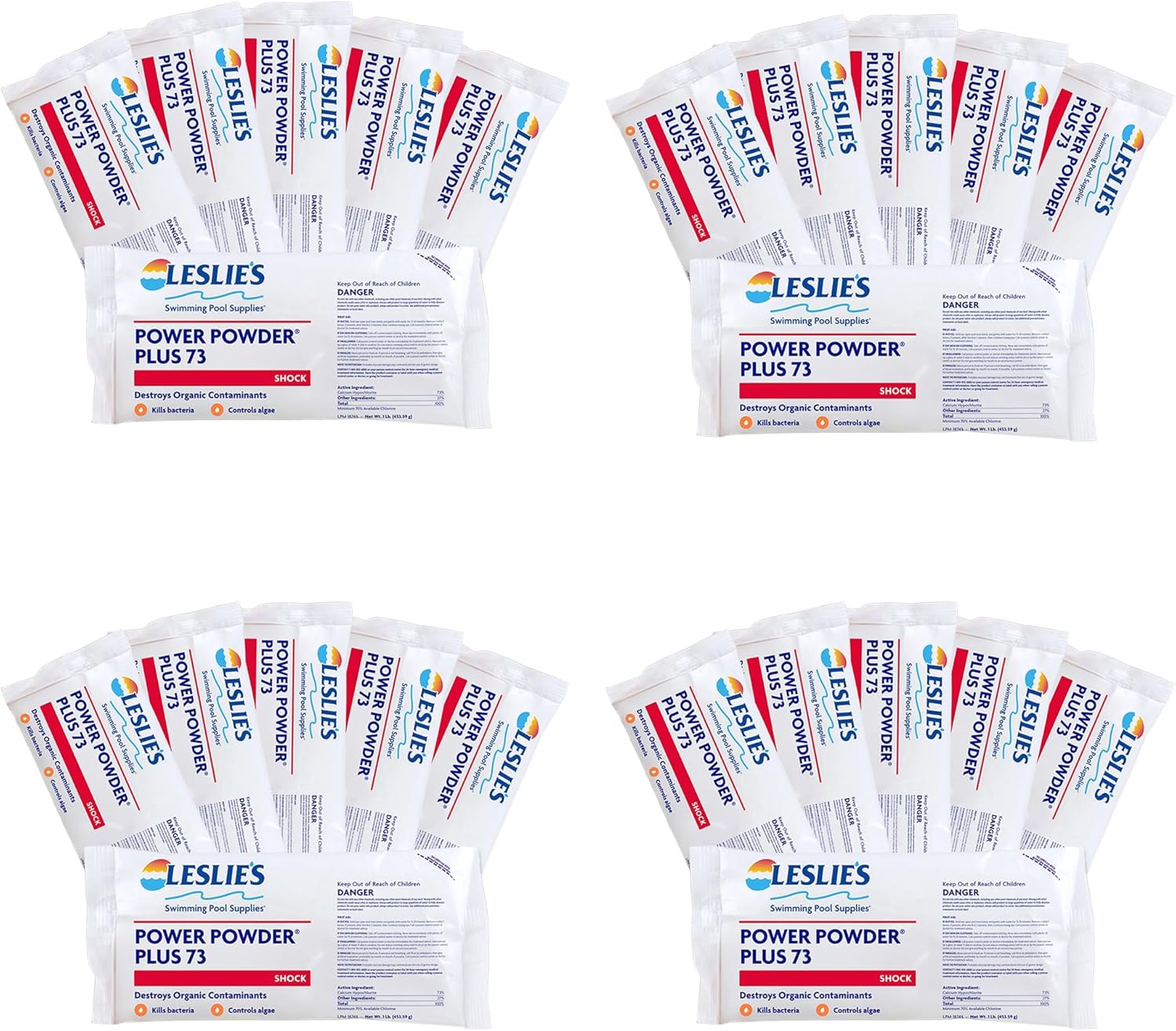 Leslie's Power Powder Plus 1lb - 24 Pack