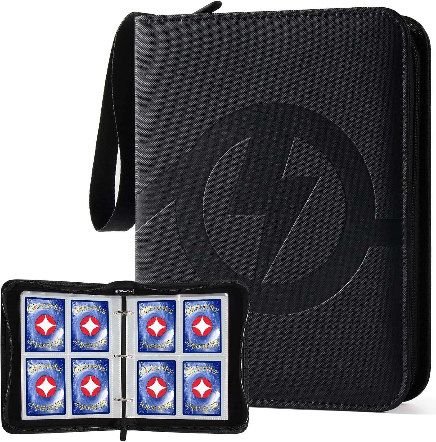 Vault X 400 Pocket Trading Card Binder Album - 4 Pocket Per Page, For  Pokemon TCG & More Card Storage Binder