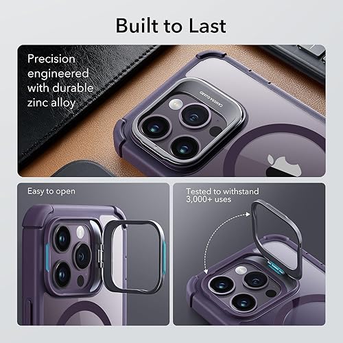 Miniatura 7 de ESR Funda para iPhone 14 Pro, carcasa de cuerpo completo a prueba de golpes compatible con MagSafe, protección de grado militar, funda magnética