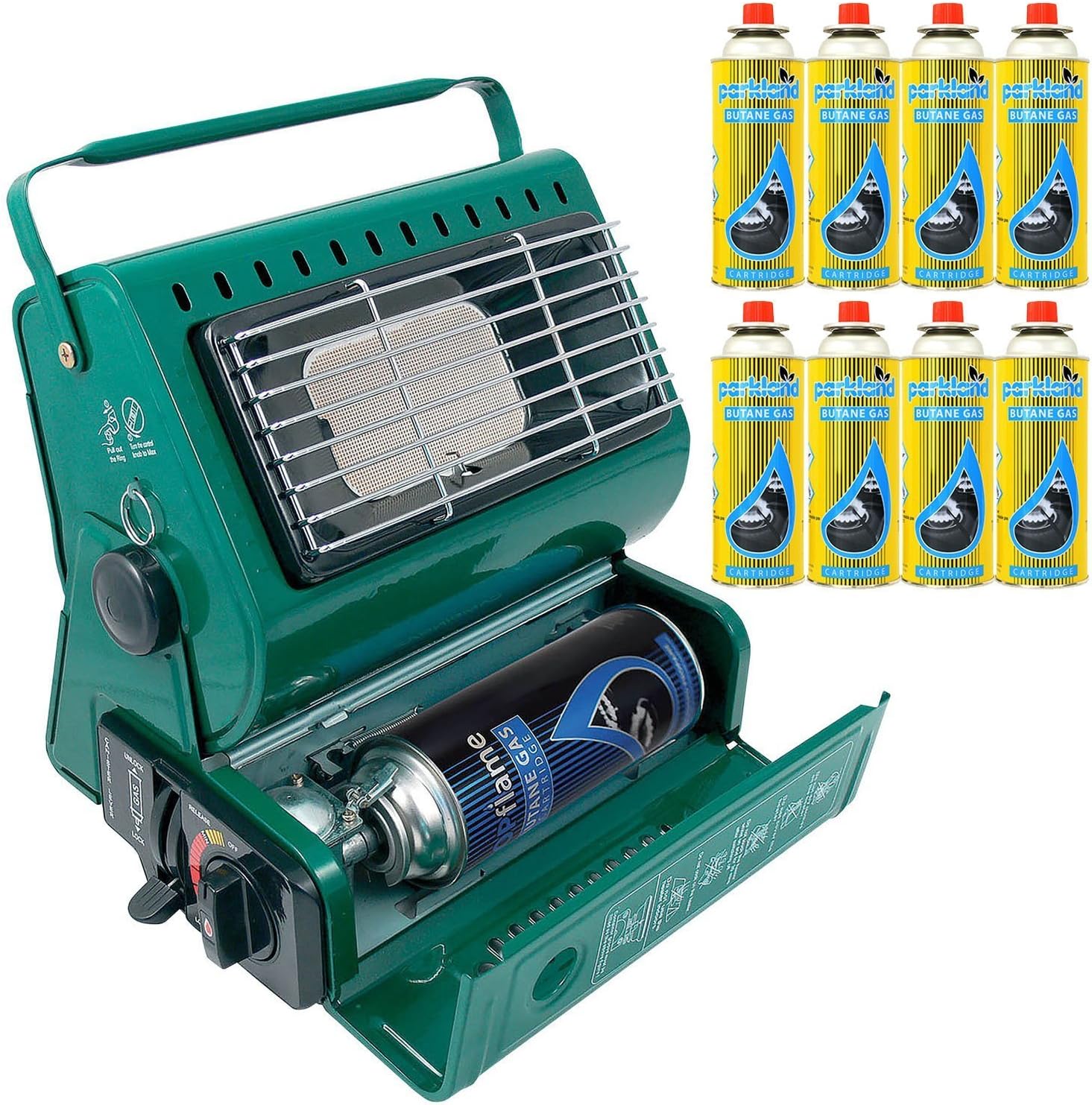 SDD Portable Gas Heater Outdoor Fishing Camping 1.3kW Butane Gas Heater