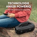 Soundcore Motion Boom Enceinte Bluetooth, Enceinte Bluetooth puissante avec Drivers Titane, IPX7, 24h, App, Poignée, Enceinte Portable pour Le Camping - 7