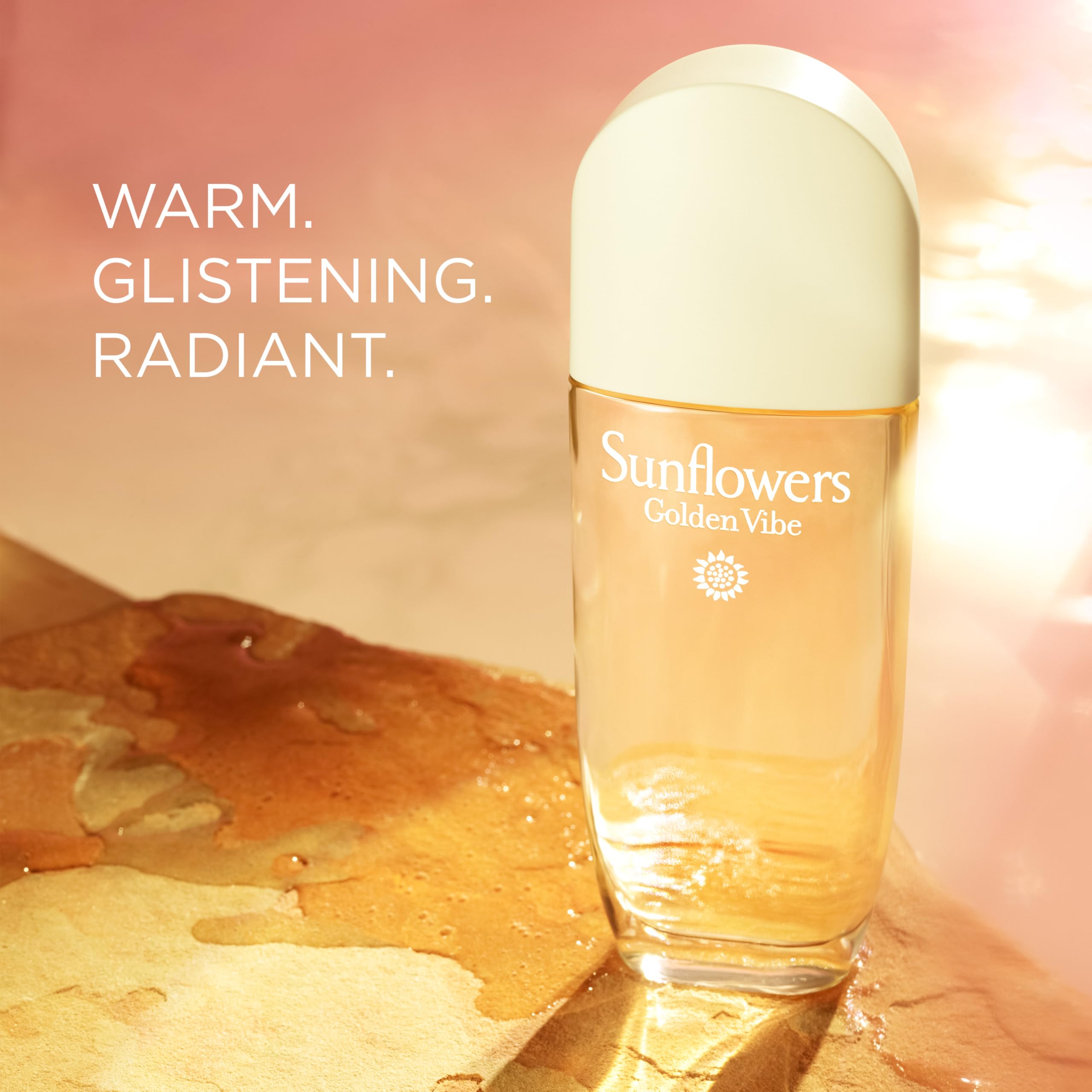 Elizabeth Arden - Sunflowers Golden Vibe woda toaletowa dla kobiet - spray w sprayu - egzotyczny zapach latem - na bazie kokosa, wanilii, tiaré