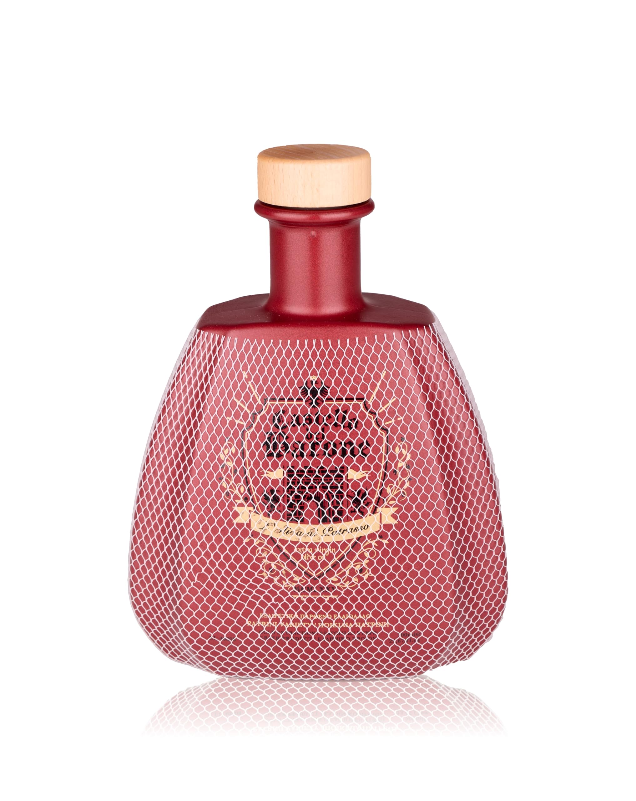 Ranis Castello del Barone oliwa z oliwek Extra Virgin o intensywnym aromacie i rewelacyjnym smaku ze starożytnej odmiany oliwek w Achaia, Grecja, 700 ml