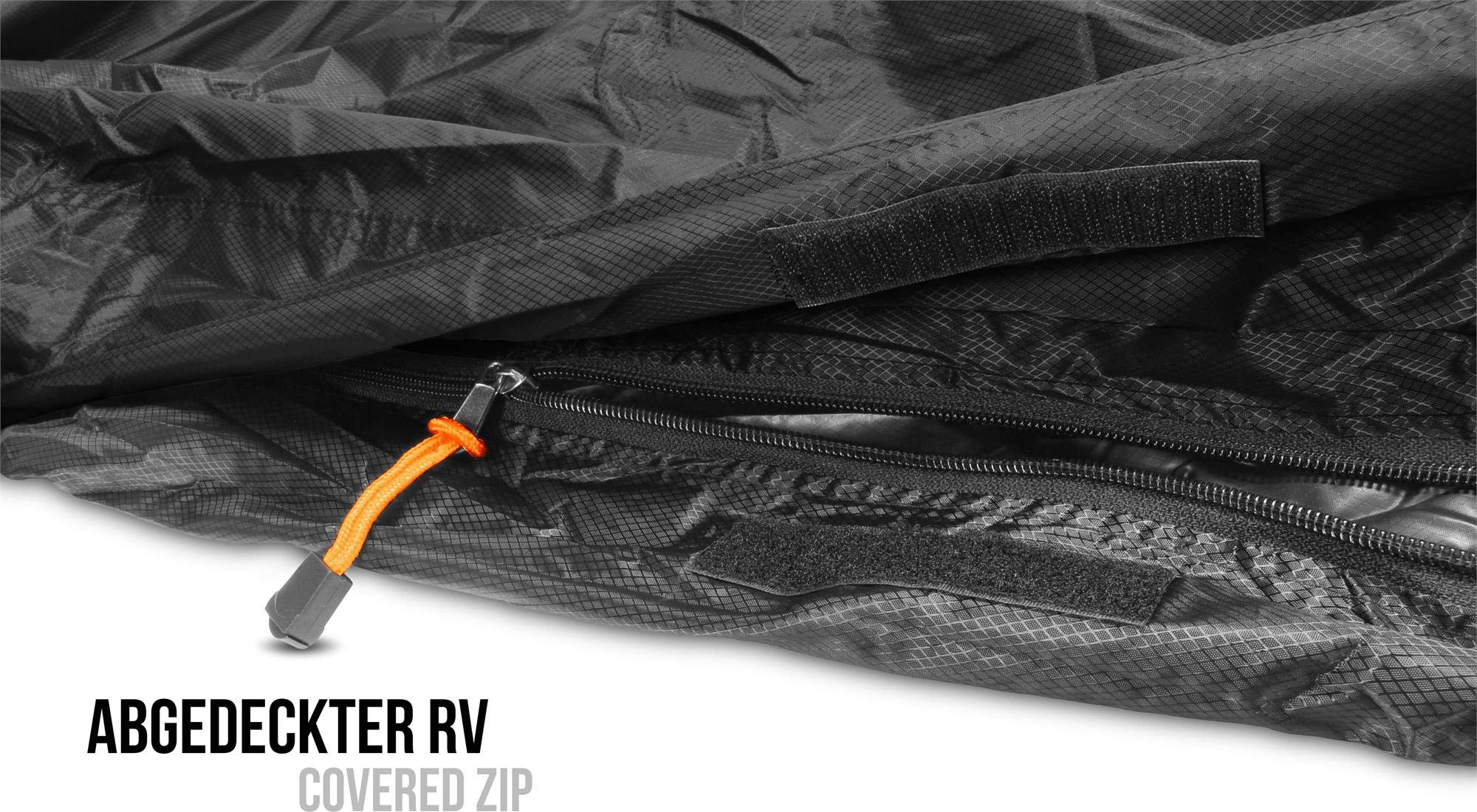 Schlafsacküberzug Biwaksack - 100% Wind- und wasserdicht, Atmungsaktivität: 3000 MVP (230 cm x 90 cm)