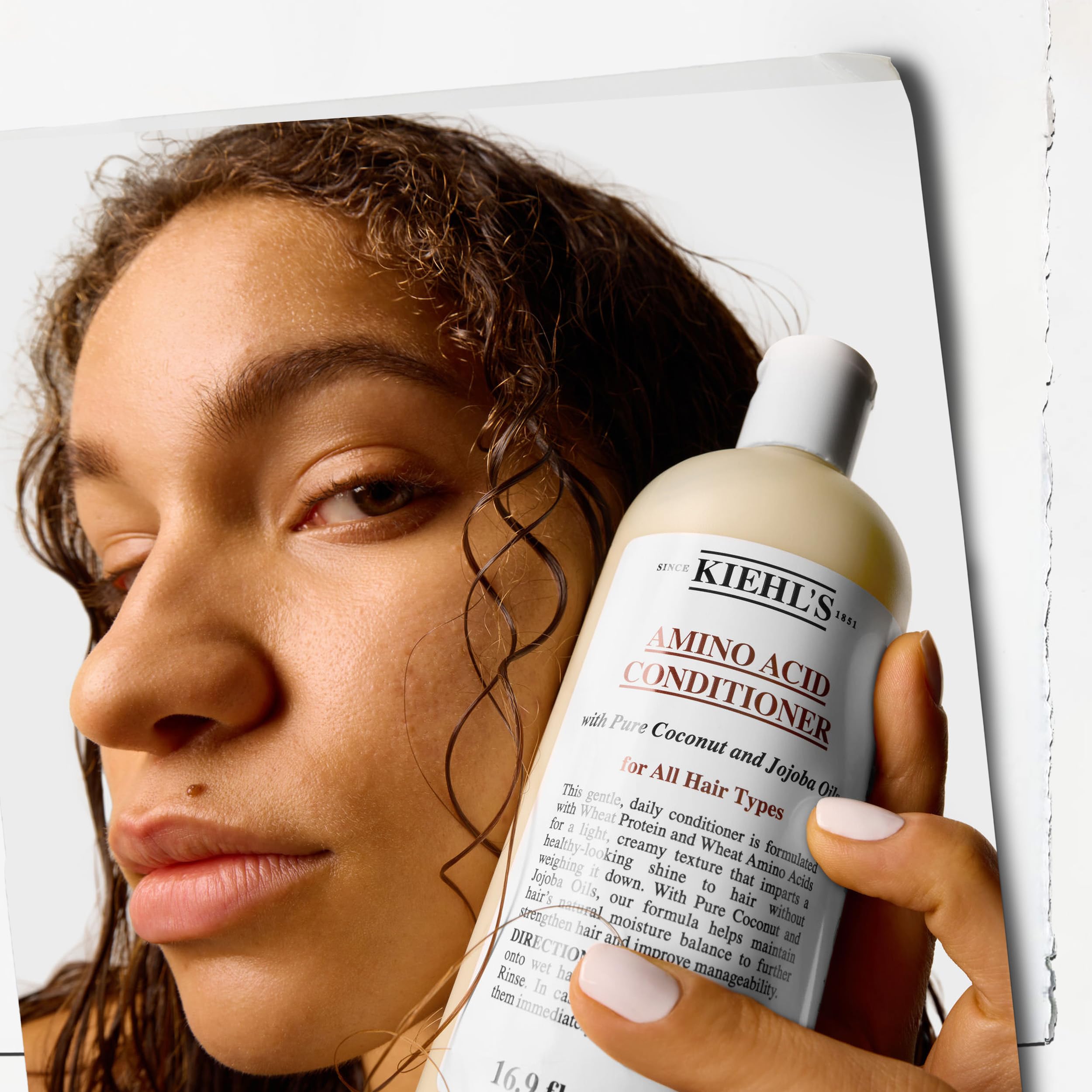 KIEHL'S Amino Acid Conditioner, feuchtigkeitsspendende Pflege-Haarspülung mit Aminosäuren, für starke und gesunde Haare
