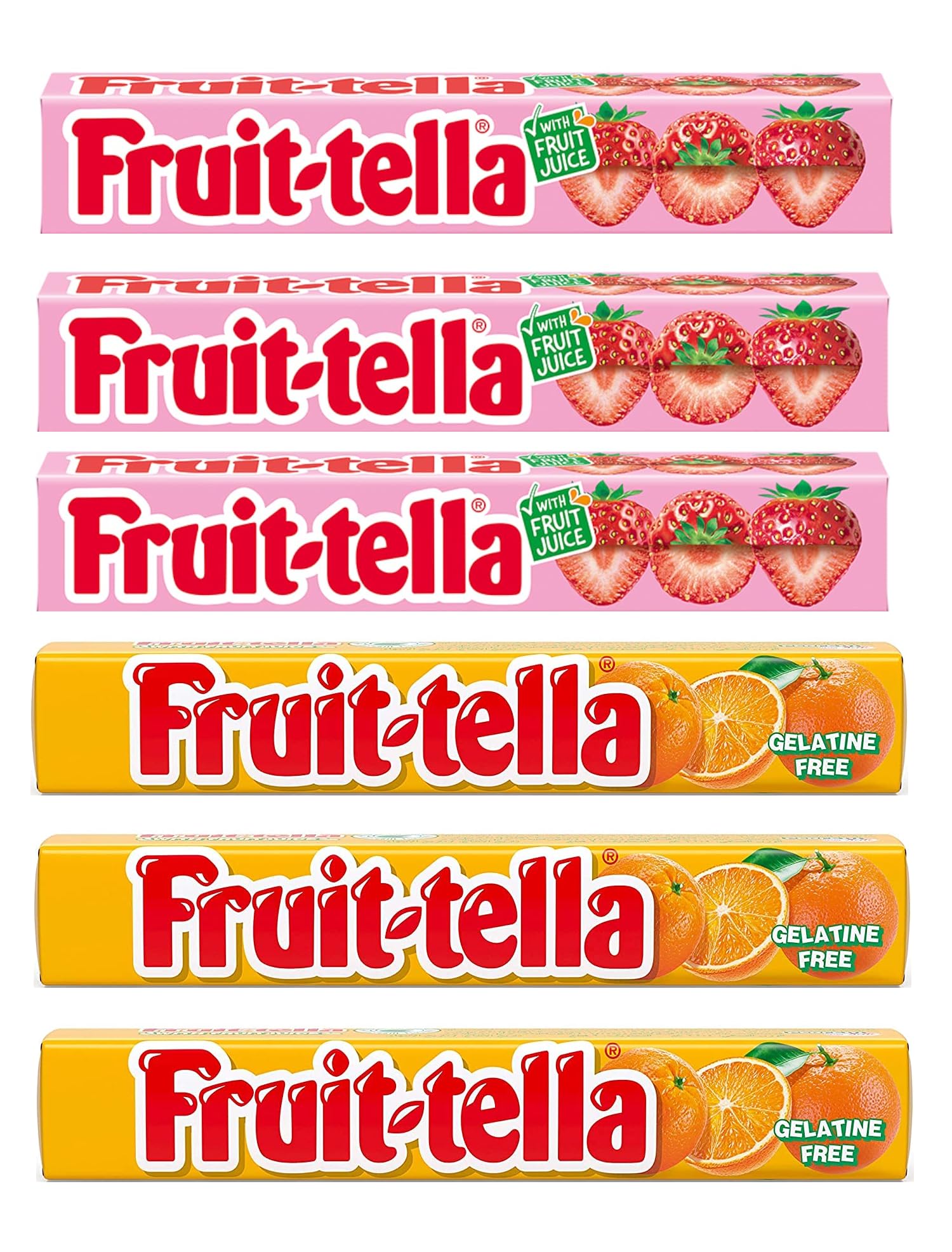 See full amazon price history chart for Fruit-Tella Strawberry (Pack Of 3), Fruit-Tella Orange Flavour (Pack Of 3) Chewy Toffee Stick (6 x 32.4g) Fruit-Tella Strawberry (Pack Of 3), Fruit-Tella Orange Flavour (Pack Of 3) Chewy Toffee Stick (6 x 32.4g) (B0D1RCBPMG) Amazon Price History, Amazon Price Tracker