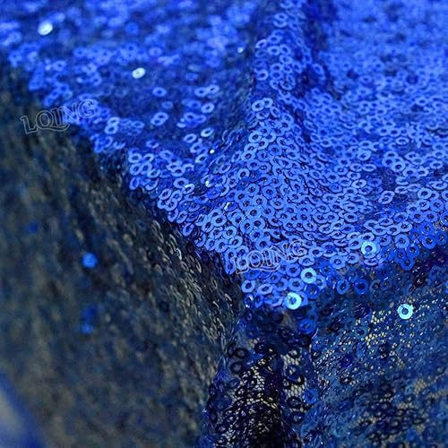 Miniatura 4 de Tela de encaje de lentejuelas para coser vendida por yarda para disfraces, tela de punto de lentejuelas, mantel, camino de mesa, telón de fondo de