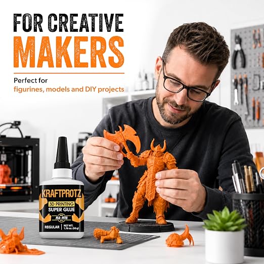 Pegamento líquido para impresión 3D 1.75 oz KRAFTPROTZ miniatura 5