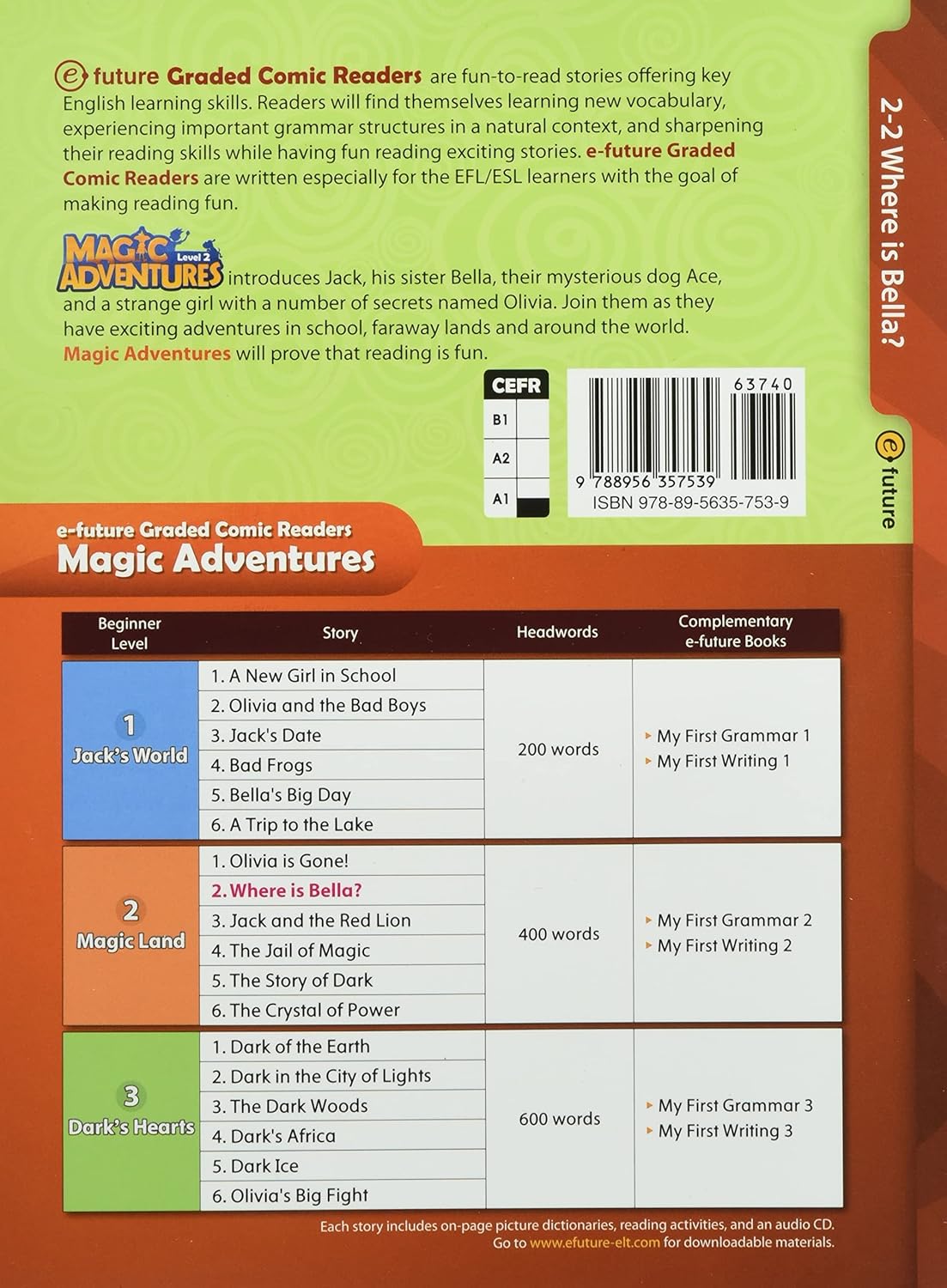 Amazon E Future Magic Adventures レベル2 2 Where Is Bella Cd付 英語教材 英語 外国語 おもちゃ Amazon E Future Magic Adventures レベル2 2 Where Is Bella Cd付 英語教材 英語 外国語 おもちゃ