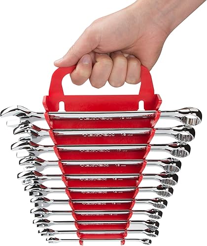 Miniatura 4 de TEKTON Soporte de llave de 11 herramientas (rojo)  79367