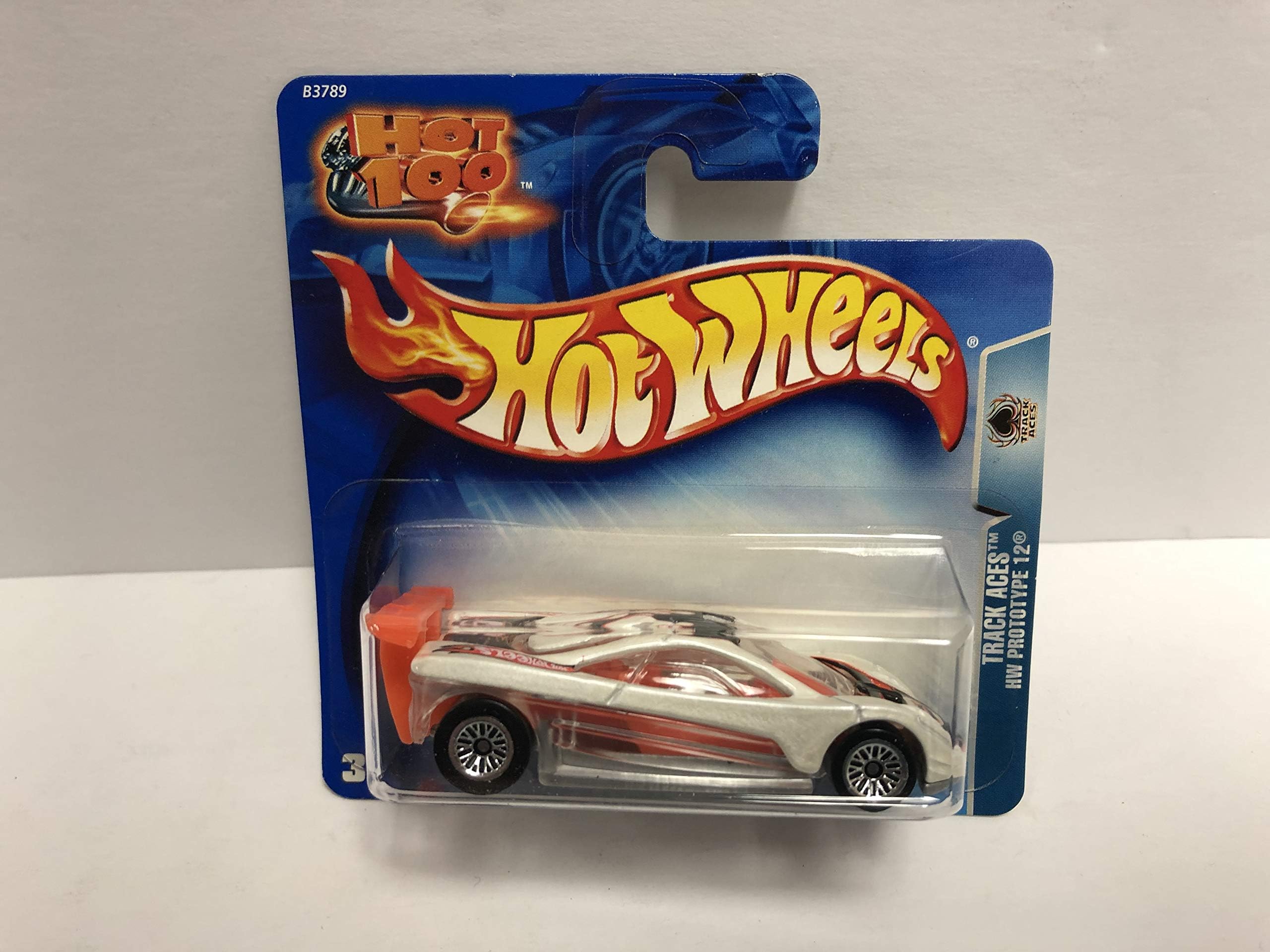 TRACK ACES HW Prototype 12 Hot Wheels 2004 First Editions diecast No 192 ~ RARE Short Carded