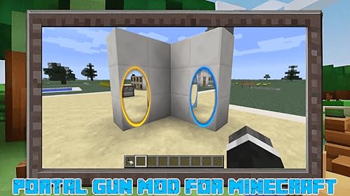 Portal Gun Mod for Minecraft PE