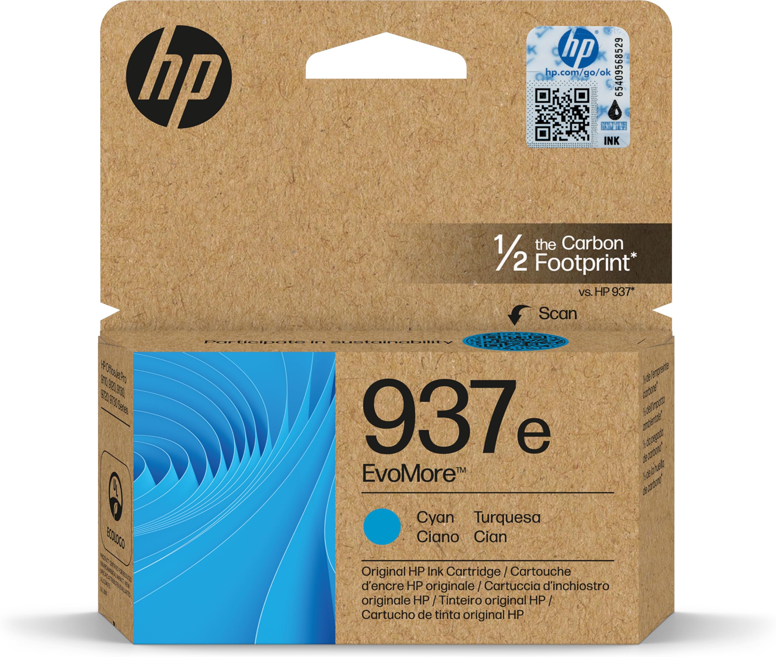 937e インクカートリッジ 4色セット Amazon.co.jp: HP 937e EvoMore シアンオリジナルインクカートリッジ