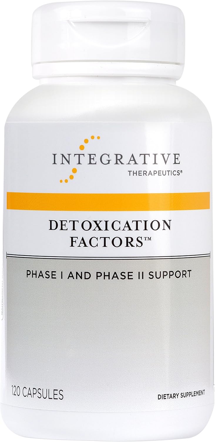 Integrative Therapeutics - Detoxication Factors - Phase I and II Detoxication Support - 120 Capsules