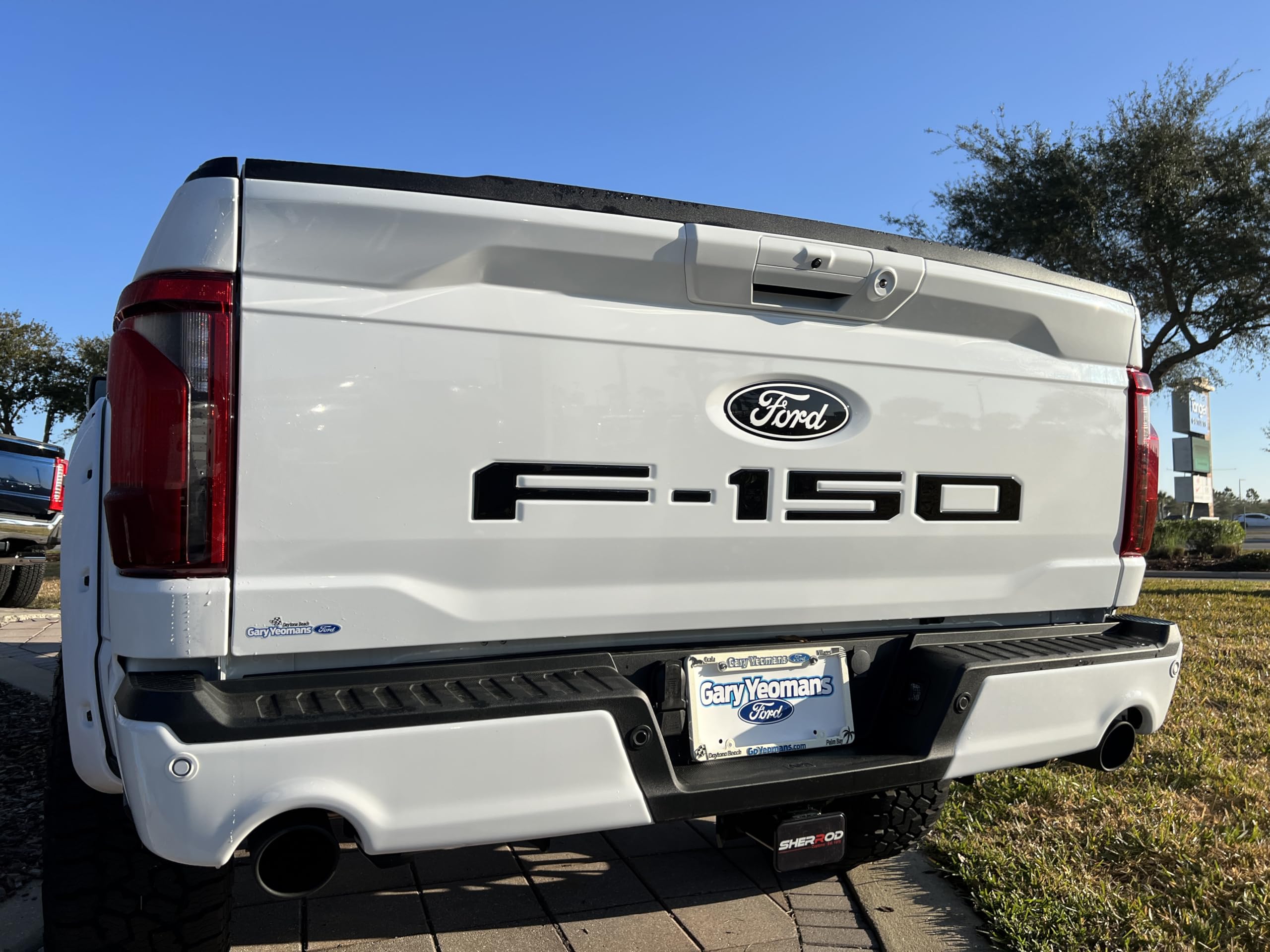 F-150 Tailgate Emblem Letter Inserts - Compatible with 2021-2026 F-150