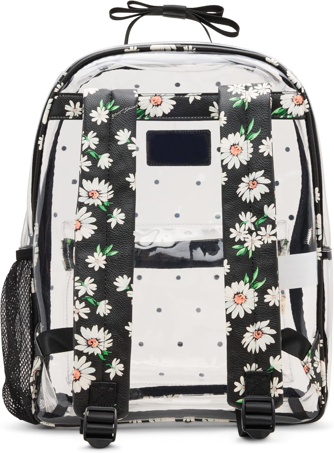 Betsey Johnson Daisy Clear Backpack with Pouch