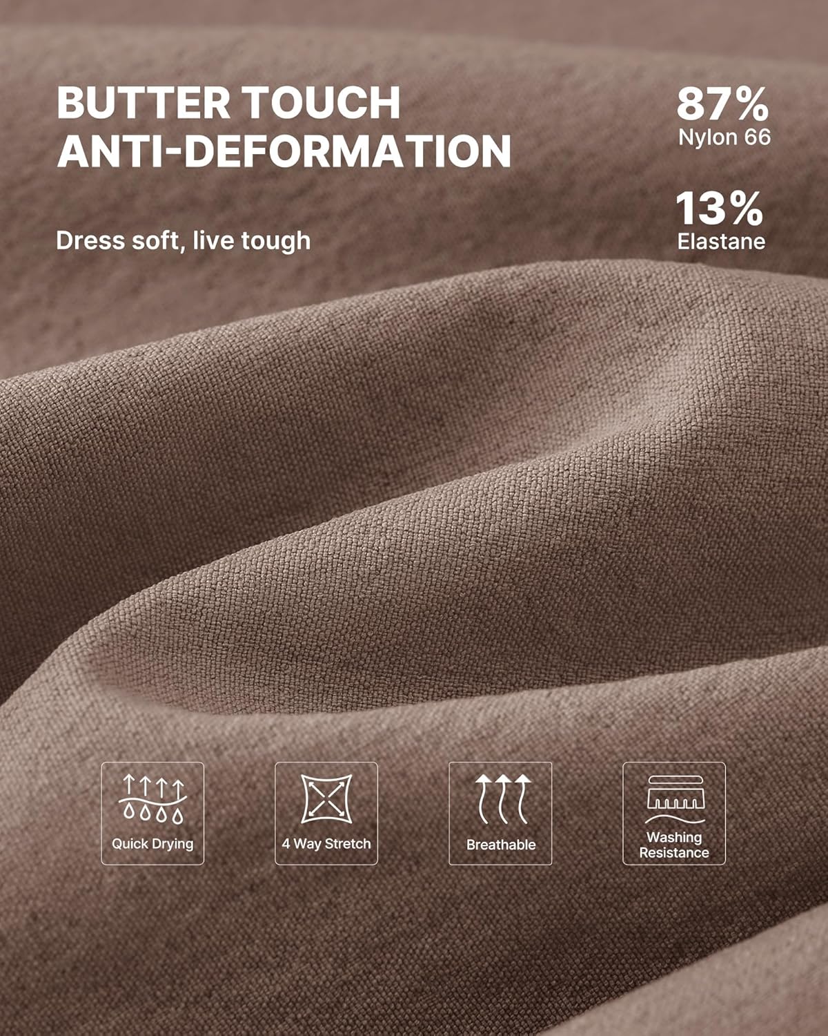 G4Free Strowen Womens Lightweight Track Pant with Pockets Wide Leg Jogging Sweatpants Drawstring Casual Trousers - Image 3