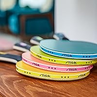 Vista 6 de STIGA Pure Color Advance Performance-Level Table Tennis Racket (Yellow)