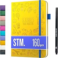 Vista 21 de Cuaderno de cuadrícula de puntos con viñetas Cuadernos diarios A5 para escritura personal, trabajo, mujeres papel grueso de 120gsm, tapa dura