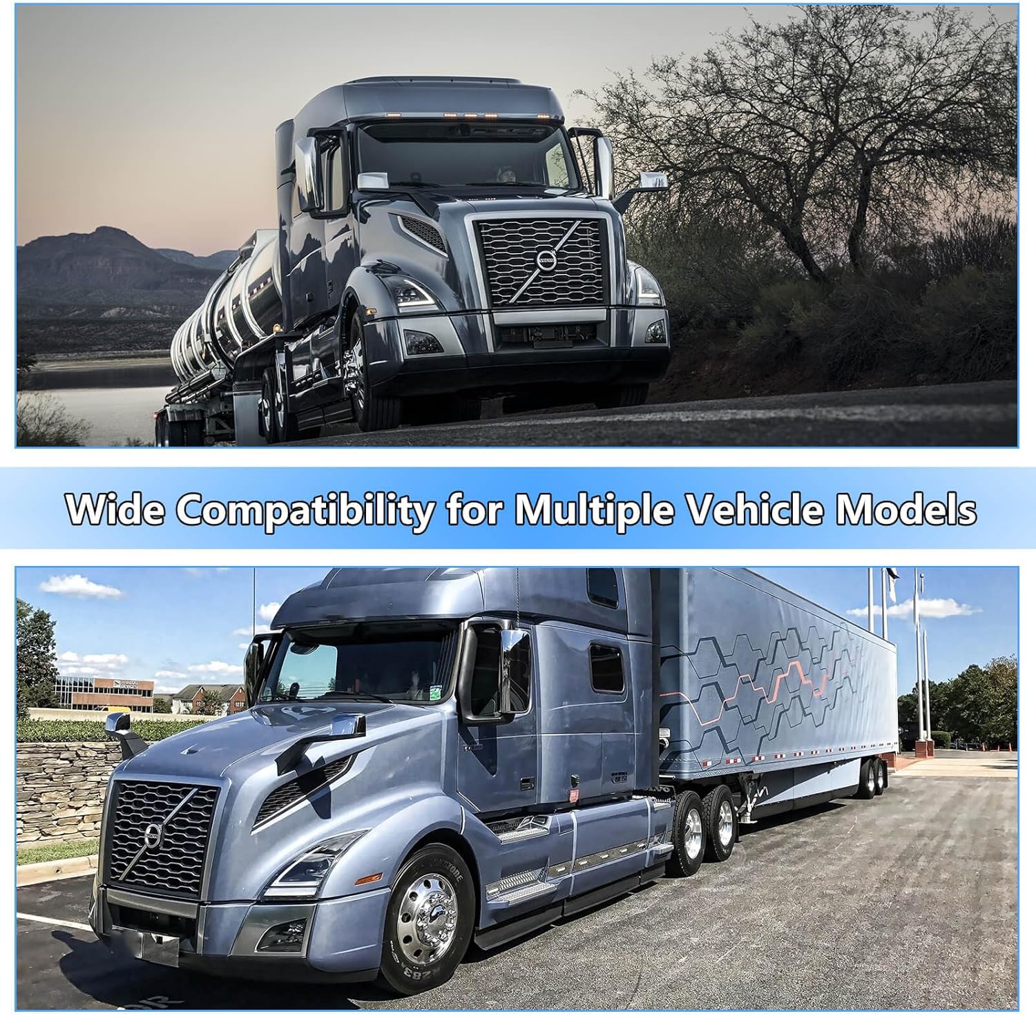 24340522 Dash Control Brake Valve 5-Ports Compatible with Volvo VNL Heavy Duty Trucks - Dual Park Trailer Parking Brake Module Replace 21315044 21750583 K035691 K035691X