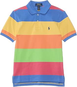 Amazon.com: POLO RALPH LAUREN Male Kid Striped Cotton Mesh