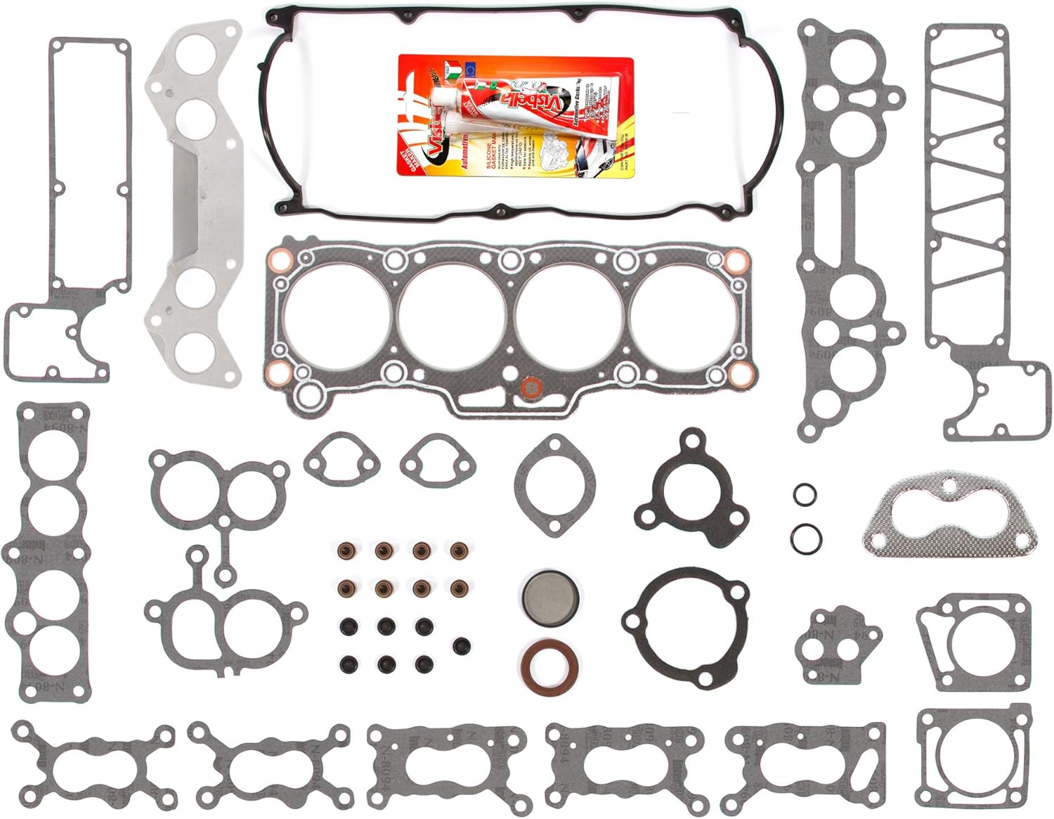 Compatible With 84-95 Mazda Kia 2.0 SOHC 8V FE FET / 2.2 SOHC 8V F2 Head Gasket Set
