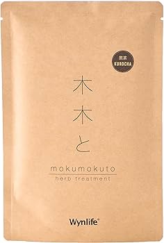 Amazon | 木木と (もくもくと)ヘナ 黒茶 70g 白髪染め ハーブ
