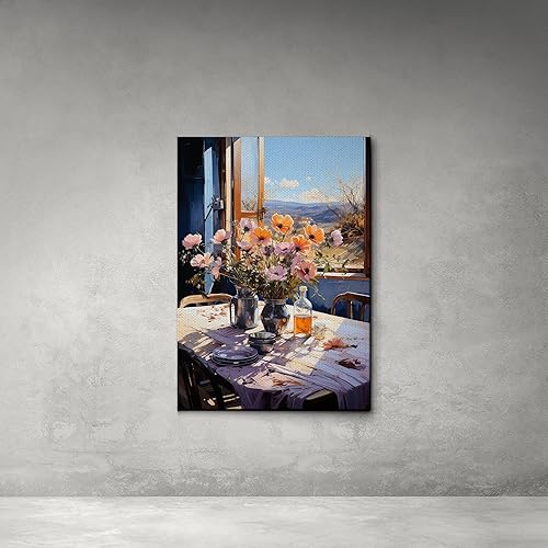 Miniatura 6 de Provence Blooms, Acrylic Iris Prints, Captivating Canvas Wall Art Celebrating the Beauty of Flowers, Canvas Prints, Art Print