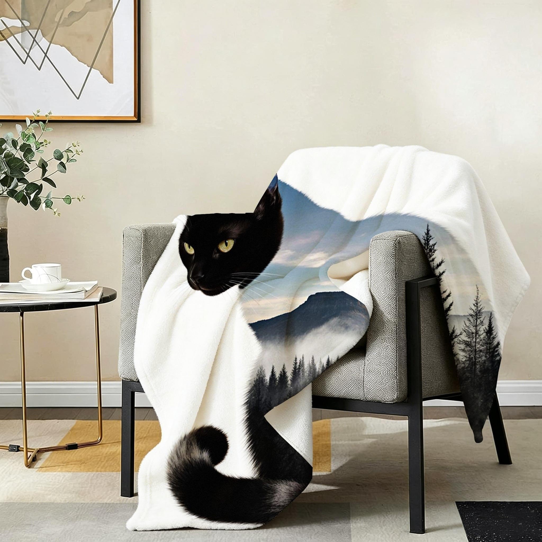 Manta Grande 180x220 cm Oso Polar Animal Polar Franela Térmica-A368