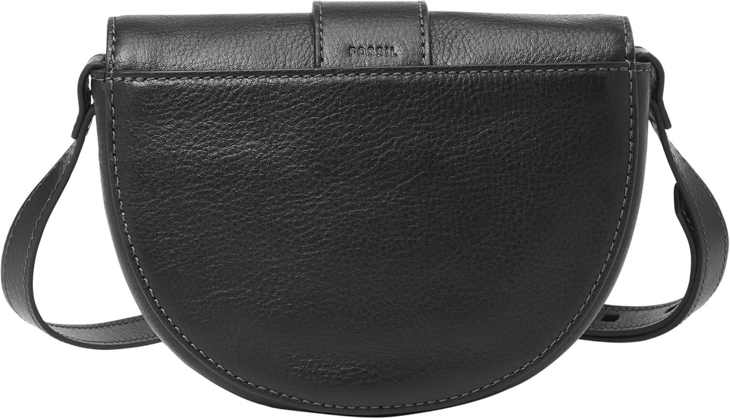 Fossil Women's Harwell Leather Small Flap Crossbody Purse Handbag - Image 5