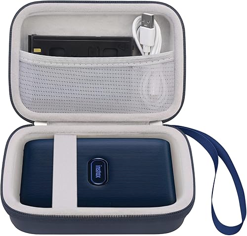 Elonbo Funda rígida para impresora Fujifilm Instax Mini Link 23Fujifilm Instax Mini Link para smartphone, impresora de fotos instantáneas, funda