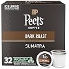 Peets Coffee, USDA Organic Dark Roast Keurig K-Cup Pods - Alma de la Tierra 10 Count 1 Box of 10 K-Cup Pods
