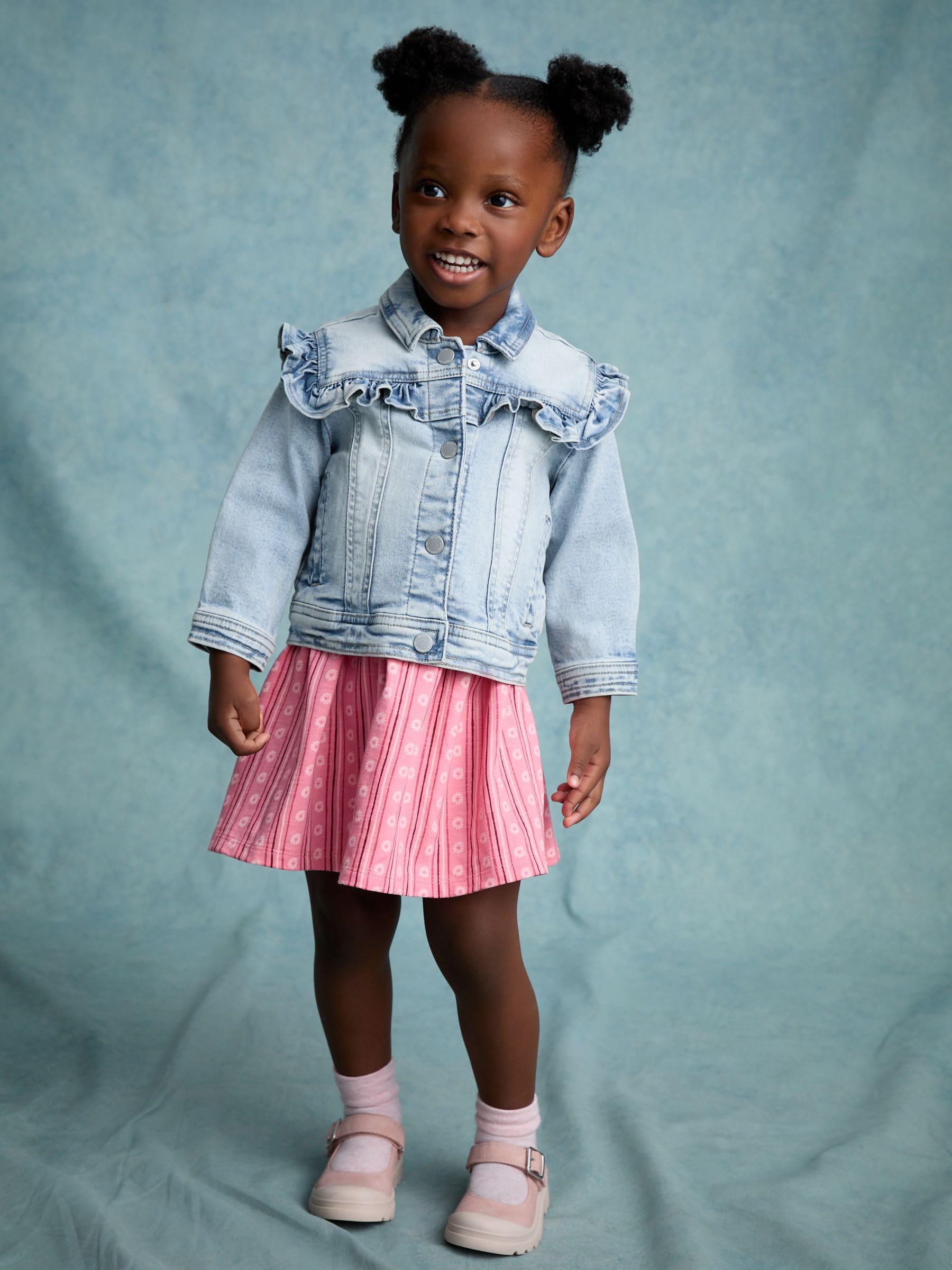 NEXT Fille Veste en Jean à Volants