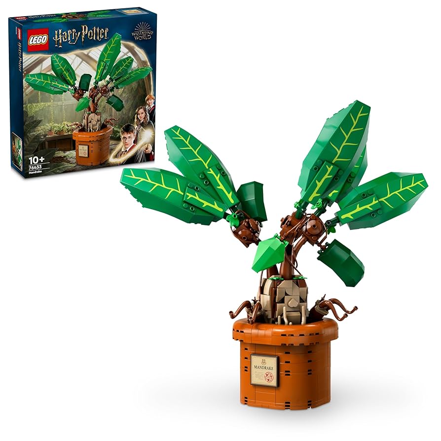 Amazon.com: LEGO Harry Potter Mandrake - Plant and Pot
