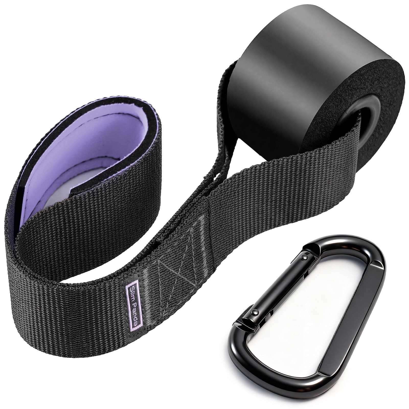 Slim Panda Door Anchor for Resistance Bands,Heavy Duty Resistance Band Door Anchor for Home Workout,Physical Therapy &amp; Fitness, Large Door Anchor Attachment