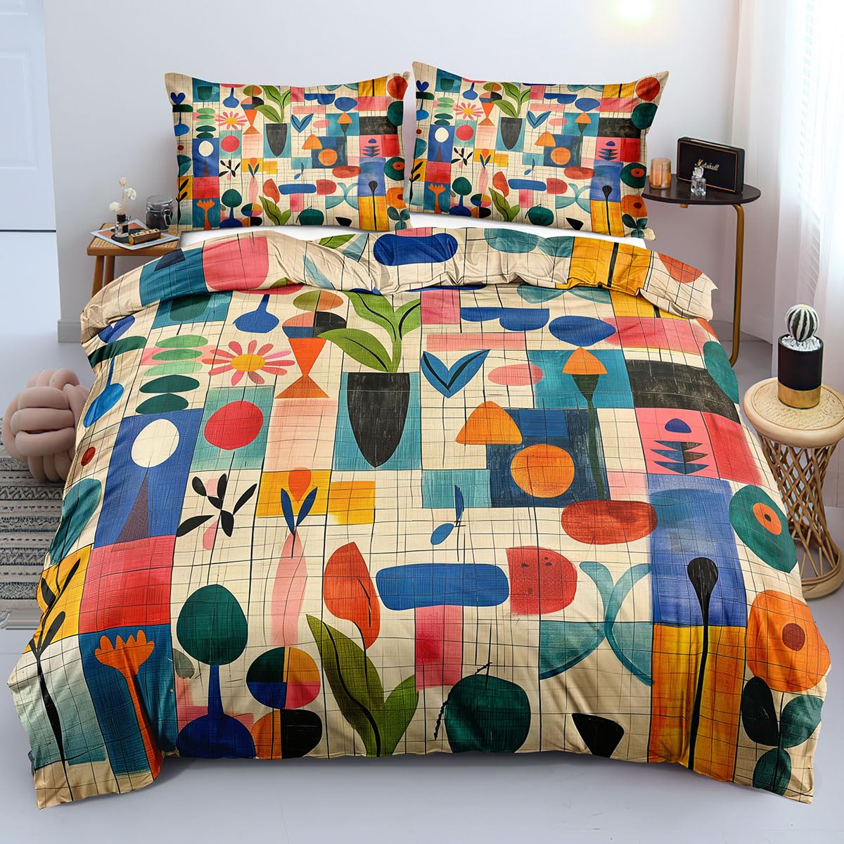 Housse de couette enfant 140x200 zippée résolvant le problème des couettes qui sortent de la parure