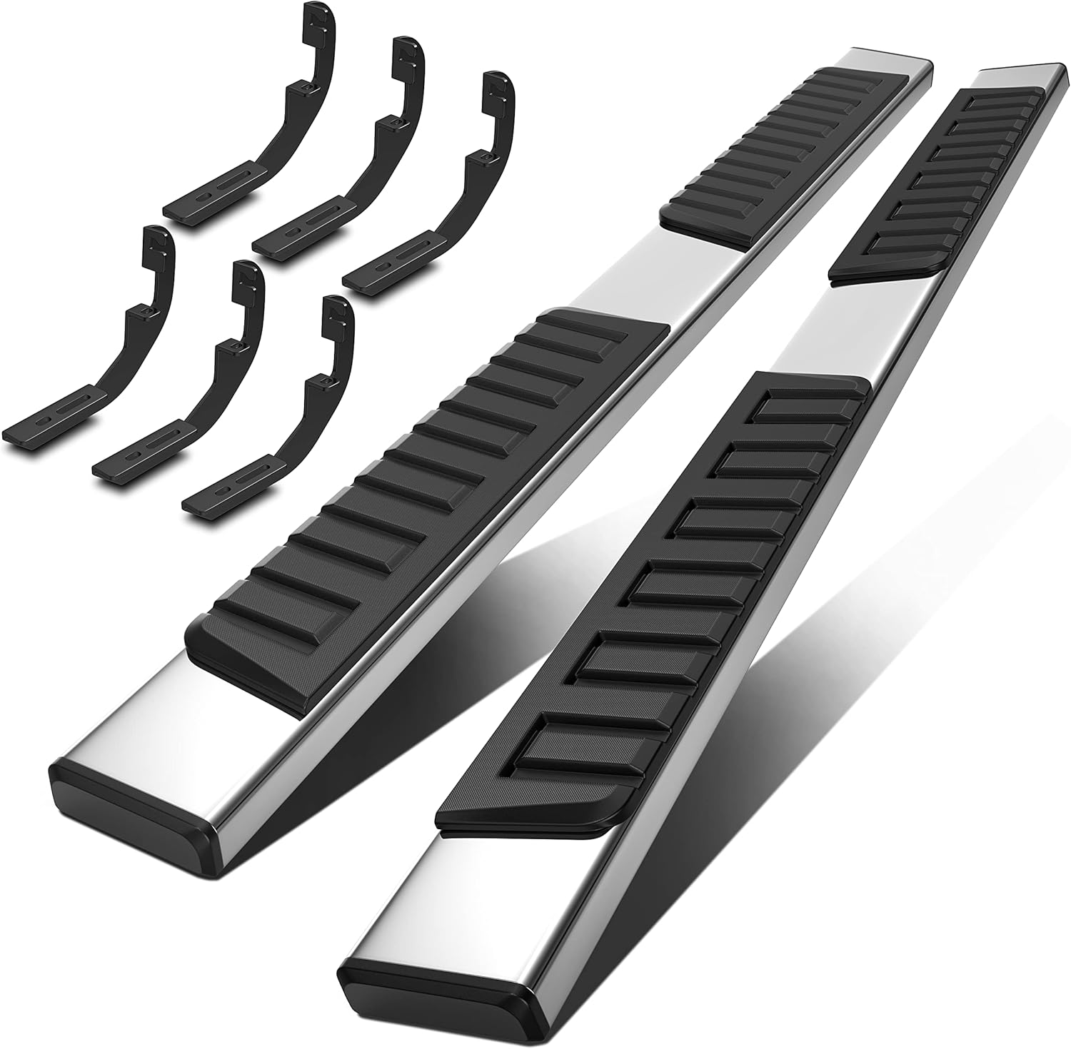 MOSTPLUS 6 inch Running Board Nerf Bar Compatible with 2015