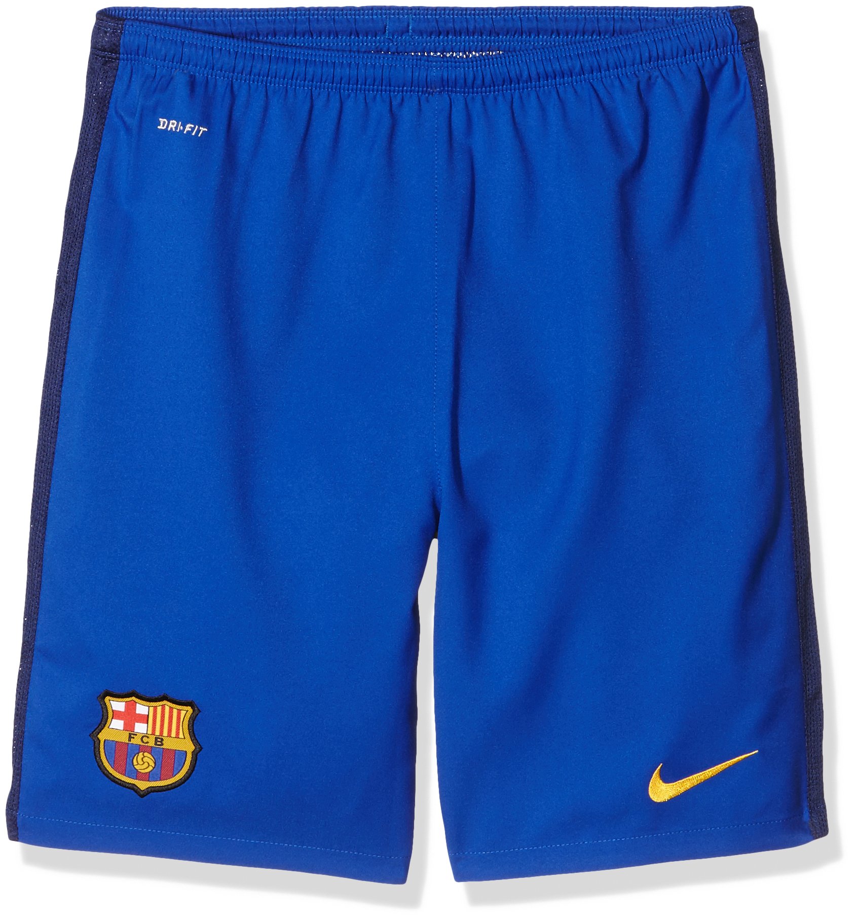 Nike 2015/16 Boys FC Barcelona Goalkeeper Stadium Soccer Shorts [Bright Blue]