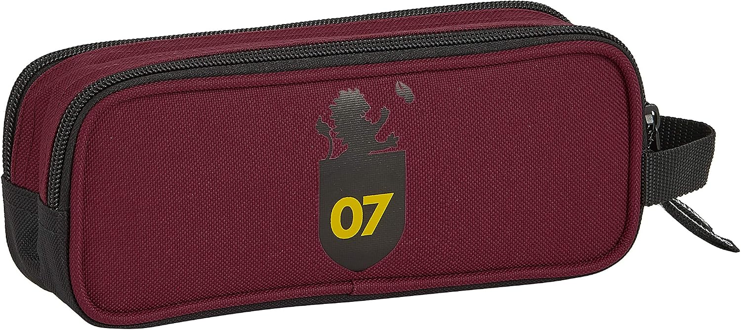 Harry Potter Wizard Double Pencil Case, 210x60x80mm, Maroon/Black, Mediana - Image 3