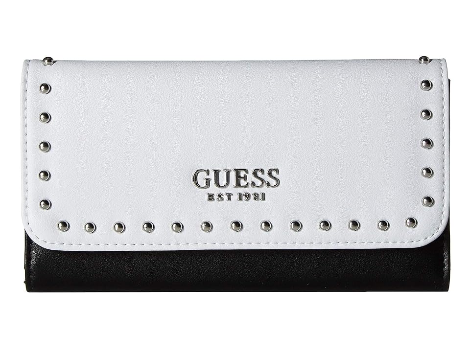 

GUESS Kamryn SLG Multi Clutch (Black Multi) Handbags