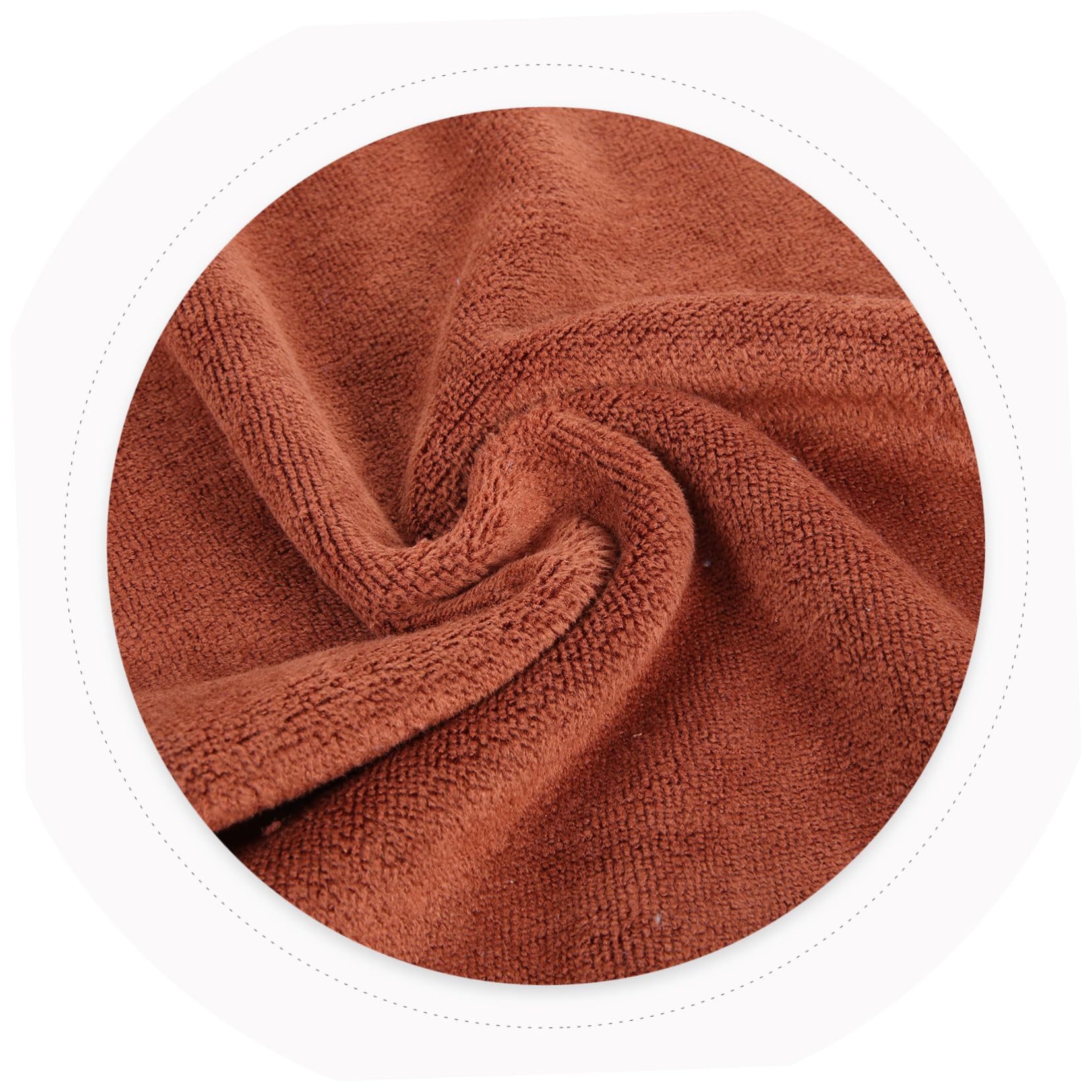 KOMBIUDA 12pièces Serviettes De Nettoyage Microfibre pour Bar à Café Chiffons Absorbants pour Machines à Café Vaisselle Et De Cuisine