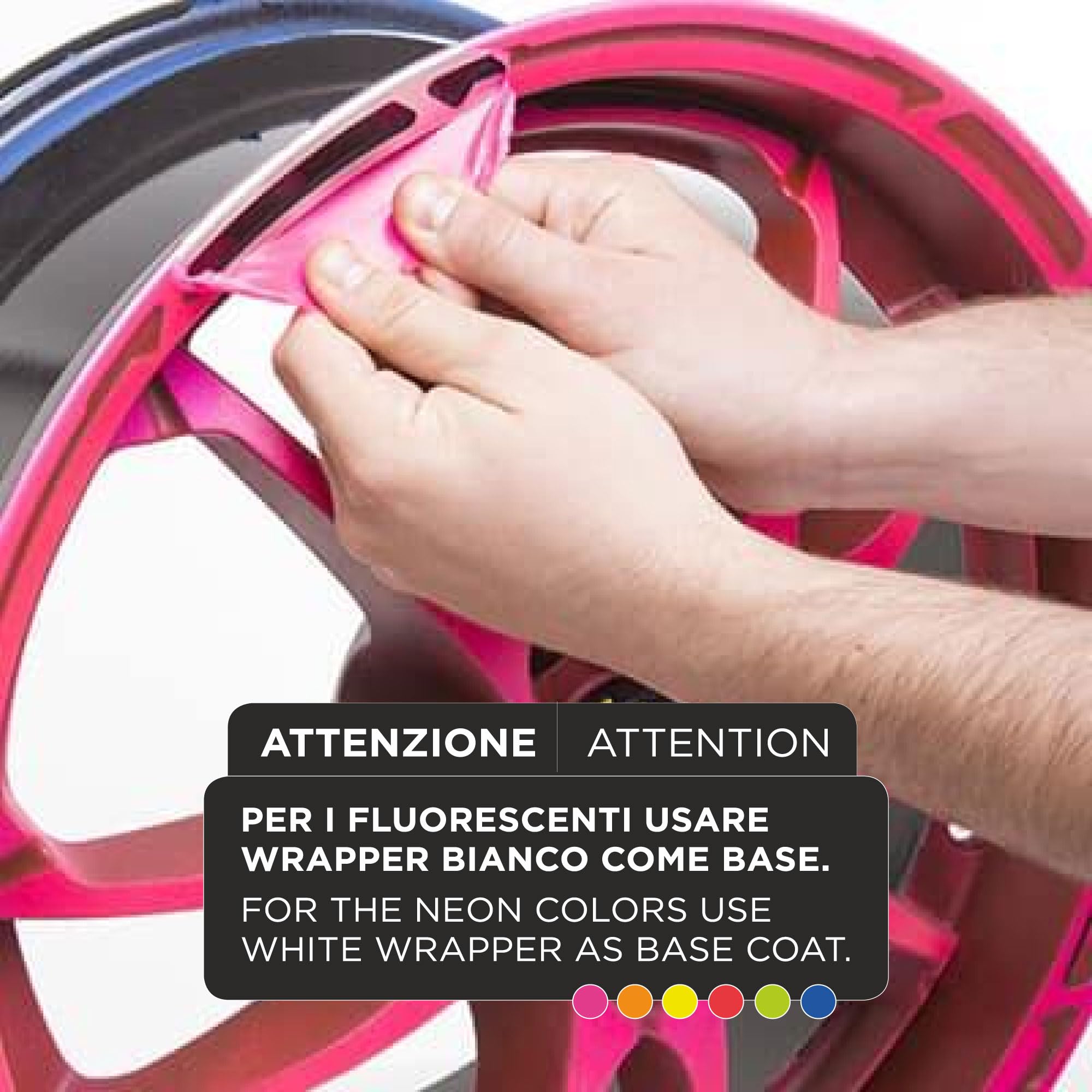 4R Quattroerre.it 16450 Wrapper Spray Nero Metallizzato Vernice Removibile Pellicola Spray Protettiva UV Anti-Graffio Wrapping Liquido Made in Italy